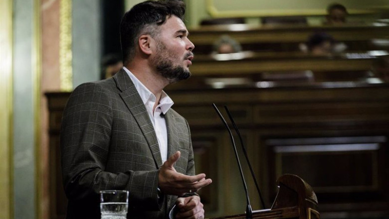 ep el portavoz en el congreso de esquerra republicana gabriel rufian ep el portavoz en el congreso de esquerra republicana gabriel rufian