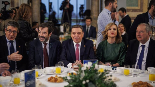 ep el portavoz socialista patxi lopez el presidente del cgpj vicente guilarte el ministro de