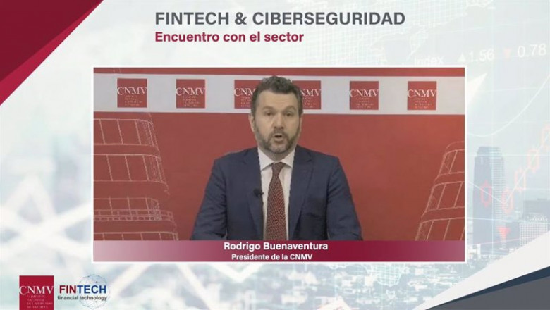 El presidente de la CNMV, Rodrigo Buenaventura, en el encuentro sobre fintech organizado por el supervisor. | EUROPA PRESS ep el presidente de la cnmv rodrigo buenaventura en el encuentro sobre fintech organizado por el