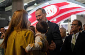 ep el rey felipe vi inaugura la edicion 2024 de alimentaria hostelco que se celebra en el recinto