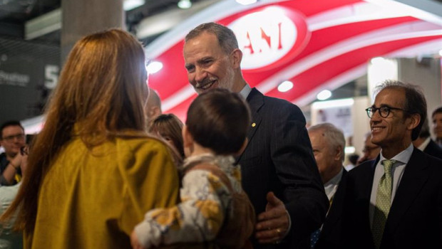 ep el rey felipe vi inaugura la edicion 2024 de alimentaria hostelco que se celebra en el recinto