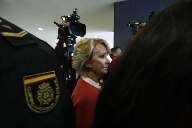 Esperanza Aguirre sale de la Audiencia Nacional tras declarar por Gürtel | EUROPA PRESS ep esperanza aguirre salela audiencia nacionaldeclarargurtel