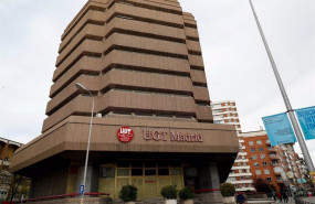 ep fachada de la sede de la union general de trabajadores el sindicato ugt en avenida de america 25