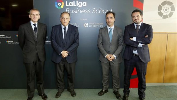 ep felix plaza javier tebas jesus ramosjose moya