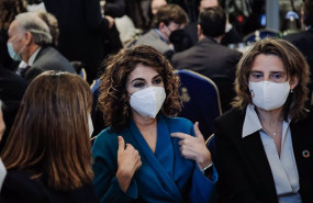 ep i d la ministra de derechos sociales y agenda 2030 ione belarra la ministra de hacienda maria
