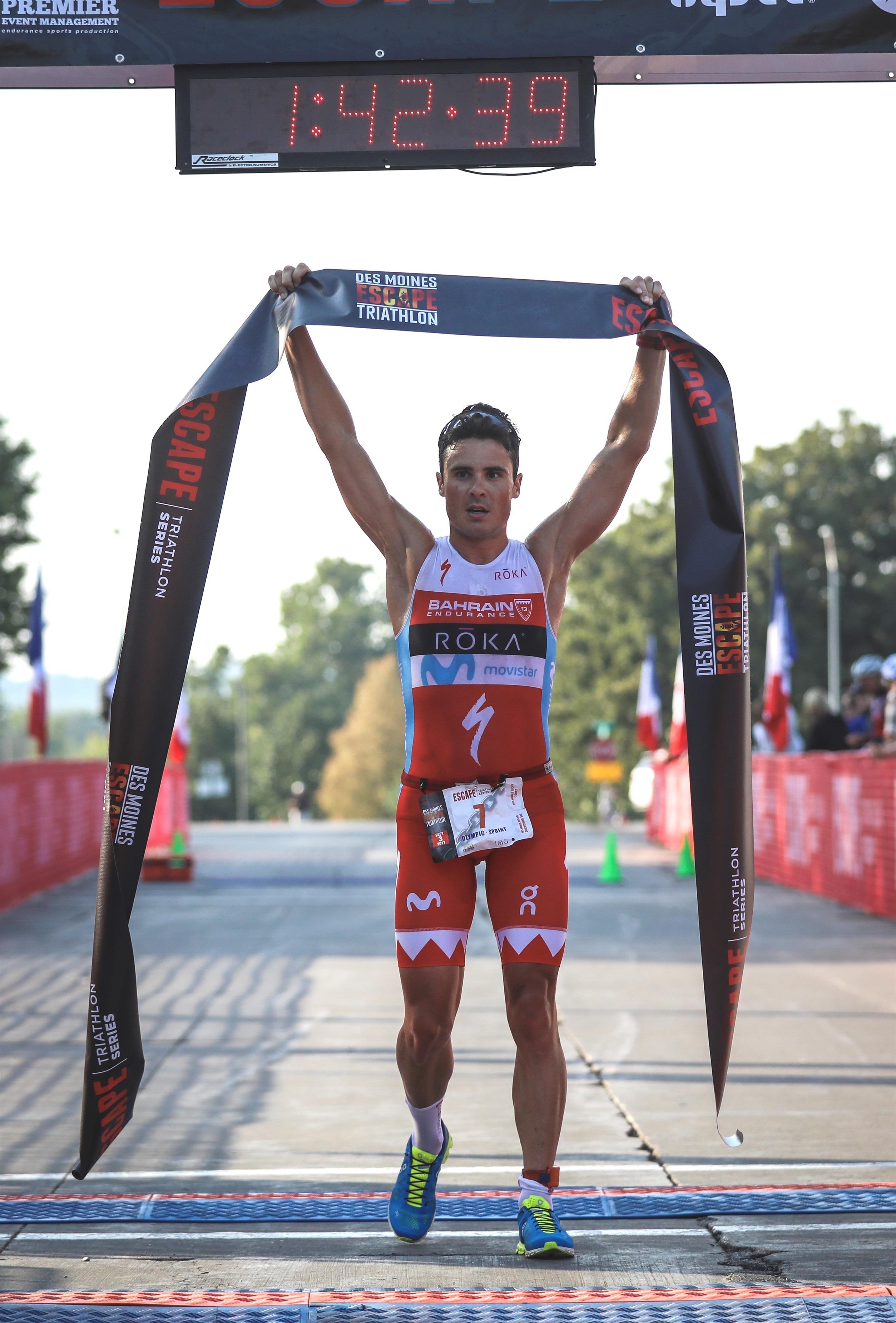 Javier Gómez Noya gana el triatlón de Des Moines | PRENSA JGN ep javier gomez noya ganatriatlondes moines