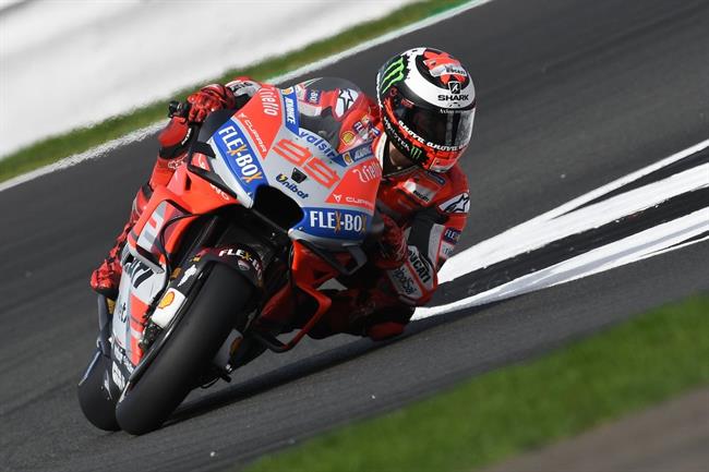 Jorge Lorenzo, en el circuito de Silverstone | DUCATI ep jorge lorenzo encircuitosilverstone