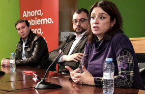 ep la candidata del psoe por asturias y vicepresidenta general del psoe adriana lastra con el