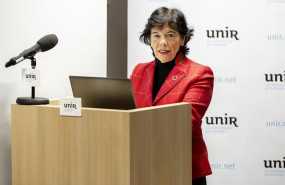 ep la ministra de educacion y formacion profesional en funciones isabel celaa en la presentacion