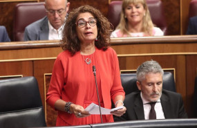 ep la ministra de hacienda en funciones maria jesus montero durante la sesion de control al gobierno