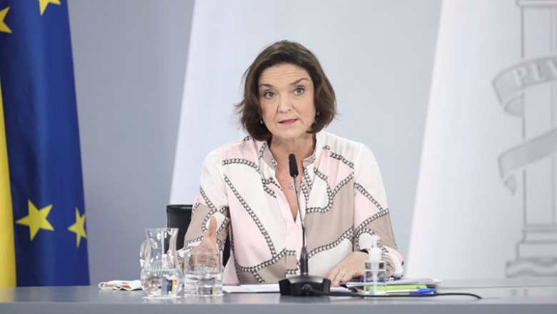 ep la ministra de industria comercio y turismo reyes maroto comparece tras la reunion del consejo de