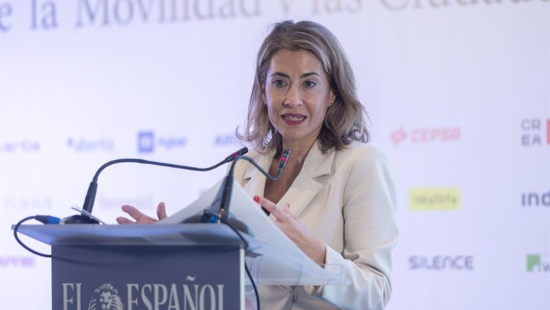 ep la ministra de transportes movilidad y agenda urbana raquel sanchez interviene durante el iii