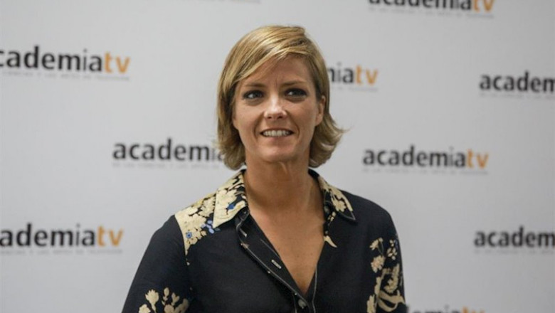 La presentadora de televisión, María Casado, antes de la rueda de prensa de la Academiatv de las Ciencias y las Artes de la Televisión para presentar el debate entre los principales candidatos a la presidencia del Gobierno, en Madrid (España), a 28 de oct | Ricardo Rubio - Europa Press ep la presentadora de television maria casado antes de la rueda de prensa de la academiatv de las