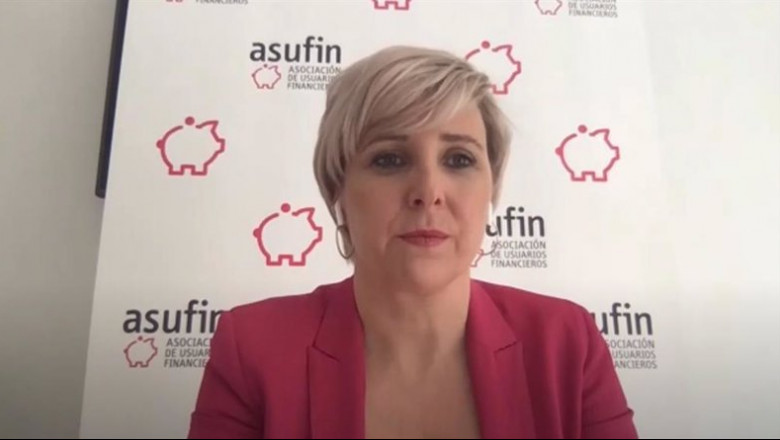 ep la presidenta de asufin patricia suarez durante un webinar online sobre tarjetas revolving ep la presidenta de asufin patricia suarez durante un webinar online sobre tarjetas revolving