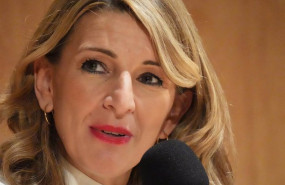 ep la vicepresidenta segunda y ministra de trabajo y economia social yolanda diaz en el debate