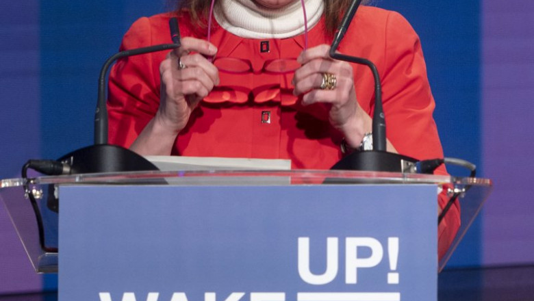 La vicepresidenta tercera y ministra para la Transición Ecológica, Teresa Ribera, interviene en la segunda edición del foro económico español ‘Wake Up, Spain! | Alberto Ortega - Europa Press ep la vicepresidenta tercera y ministra para la transicion ecologica teresa ribera interviene en la 20220404184507