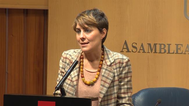 Lorena Ruiz-Huerta en la Asamblea de Madrid | Europa Press ep lorena ruiz-huertala asambleamadrid