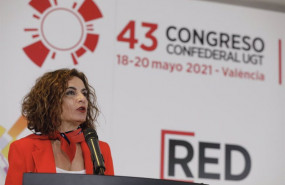 ep m jesus montero comparece antes de la clausura del 43 congreso de ugt