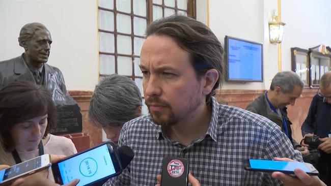 Pablo Iglesias en el Congreso de los Diputados | EUROPA PRESS ep pablo iglesiascongresolos diputados