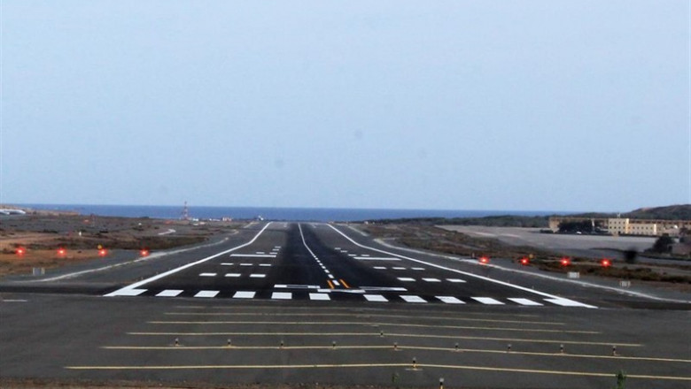 Pista del Aeropuerto de Gran Canaria | CEDIDO POR AENA - Archivo ep pistaaeropuertogran canaria