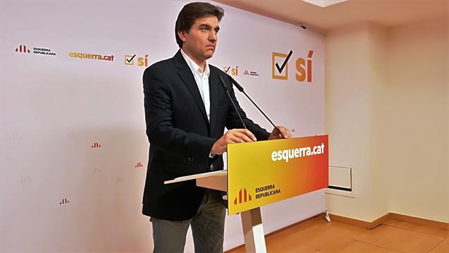 El portavoz de ERC, Sergi Sabrià | EUROPA PRESS ep portavozerc sergi sabri 20171127143503