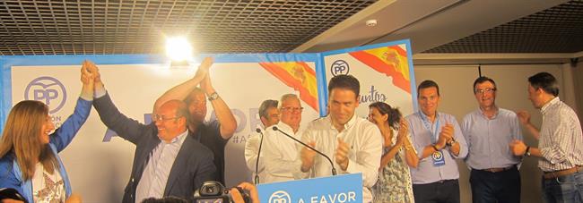 PP gana elecciones, Teodoro García, Sánchez, Ascensión Carreño, Valcárcel | EUROPA PRESS ep pp gana elecciones teodoro garcia sanchez ascension carreno valcarcel