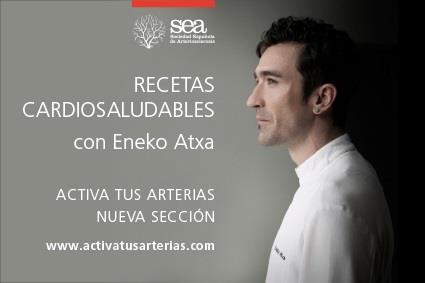 Recetas cardiosaludables de la Sociedad de Arteriosclerosis con Eneko Atxa | SOCIEDAD ESPAÑOLA DE ARTERIOSCLEROSIS ep recetas cardiosaludablesla sociedadarteriosclerosiseneko atxa