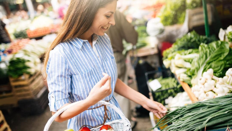 veganuary mujer mercado