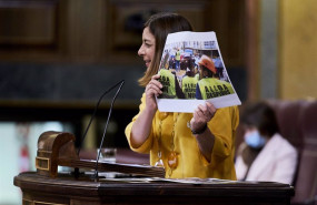 ep archivo   la portavoz de industria del pp tristana moraleja interviene en una sesion plenaria en