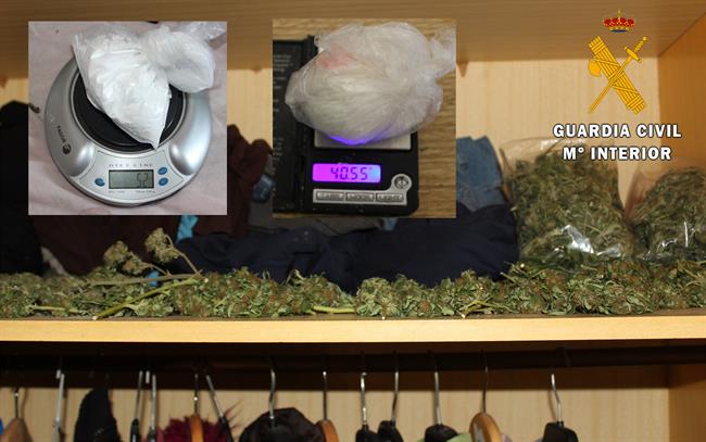Armario con droga hallado en la operación en la Ribera | GUARDIA CIVIL ep armariodroga halladola operacionla ribera