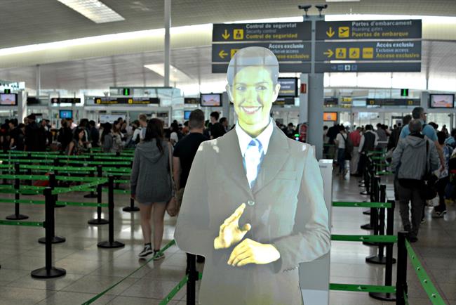 Asistente virtual en el Aeropuerto de Barcelona-El Prat | AENA ep asistente virtualaeropuertobarcelona-prat