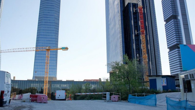 Continúan las obras de la construcción de la Torre Caleido en Madrid | Óscar J.Barroso - Europa Press ep continuan las obras de la construccion de la torre caleido en madrid