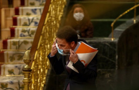 ep el portavoz parlamentario de ciudadanos cs edmundo bal durante una sesion plenaria en el congreso