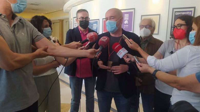 El secretario general de UGT, Unai Sordo, en Toledo | EUROPA PRESS ep el secretario general de ugt unai sordo en toledo
