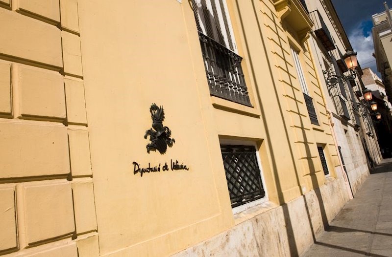 ep fachada de la diputacion de valencia