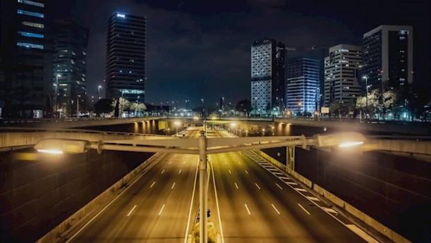 ep imagen de archivo de una carretera de barcelona