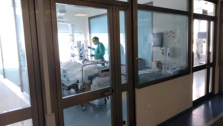 Imagen de la UCI del hospital Infanta Elena de Huelva durante la pandemia del coronavirus | HOSPITAL INFANTA ELENA ep imagen de la uci del hospital infanta elena de huelva durante la pandemia del coronavirus