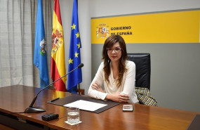 ep la delegada del gobierno en melilla sabrina moh momentos antes de su rueda de prensa