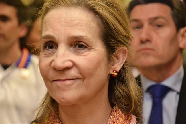 La Infanta Elena durante un acto | EUROPA PRESS - Archivo ep la infanta elena duranteacto
