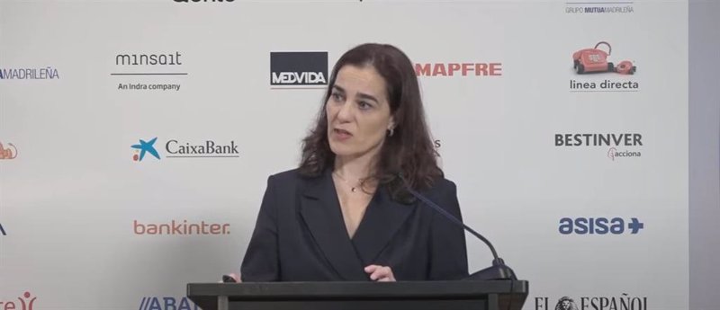 ep la inspectora de seguros del estado carolina lameiro medina durante su intervencion en el iii ep la inspectora de seguros del estado carolina lameiro medina durante su intervencion en el iii