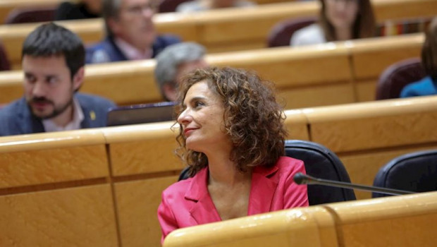 ep la ministra de hacienda maria jesus montero durante la primera sesion de control al gobierno en