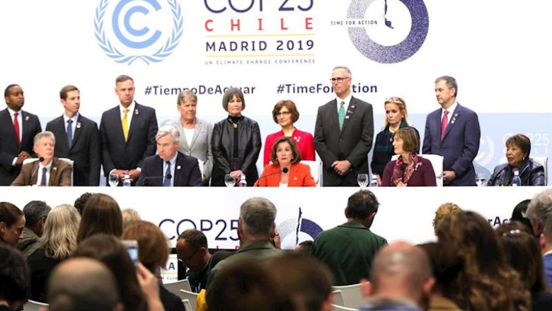 ep la presidenta de la camara de representantes de los estados unidos nancy pelosi con traje naranja ep la presidenta de la camara de representantes de los estados unidos nancy pelosi con traje naranja