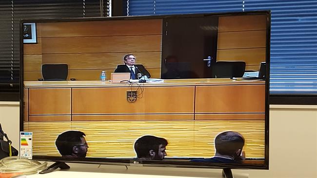 Lectura del fallo de la sentencia a la manada. | EUROPA PRESS ep lecturafallola sentenciala manada