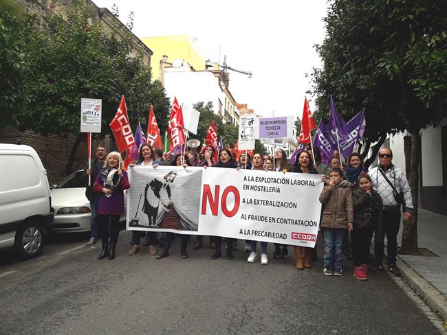 Manifestación de las camareras de piso del Grupo Hotusa | CCOO - Archivo ep manifestacionlas camareraspisogrupo hotusa