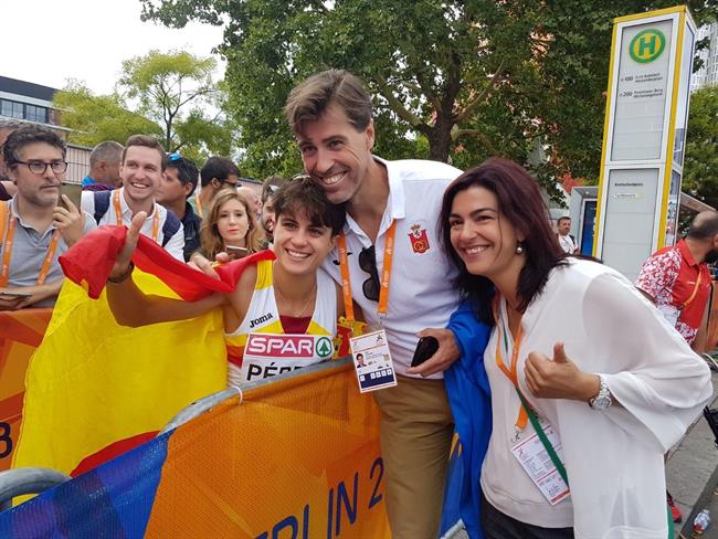 María Pérez, tras ganar el Campeonato de Europa en los 20 kilómetros marcha | RFEA ep maria perez tras ganarcampeonatoeuropalos 20 kilometros marcha