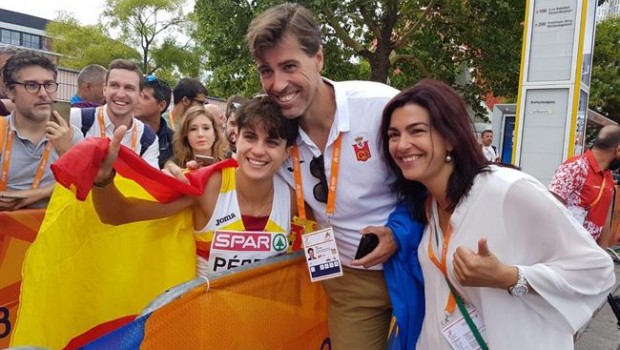 ep maria perez tras ganarcampeonatoeuropalos 20 kilometros marcha