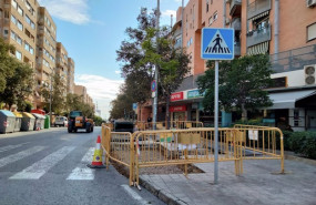 ep obras en una calle de alicante