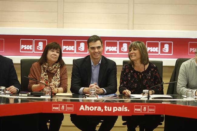 Pedro Sánchez preside la reunión de la Ejecutiva Permanente en Ferraz | EUROPA PRESS ep pedro sanchez presidereunionla ejecutiva permanenteferraz
