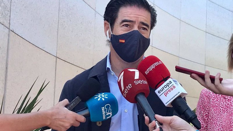 ep antonio luque atiende a los medios ep antonio luque atiende a los medios