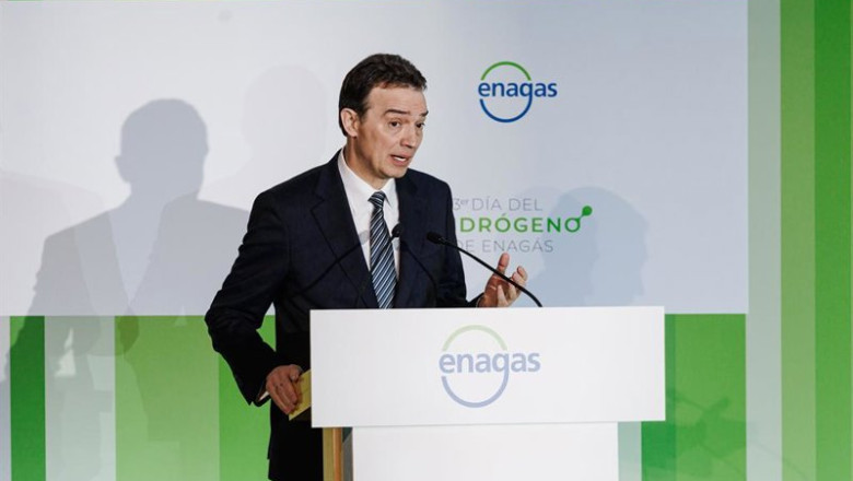 ep archivo   el ceo de enagas arturo gonzalo aizpiri interviene durante la iii edicion del dia del
